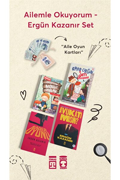 Timaş Yayınları Ailemle Okuyorum- Ergün Kazanır Set