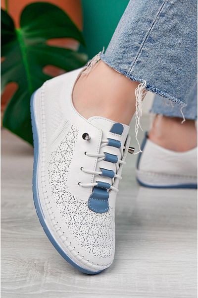 ÇAĞ AYAKKABI Genuine Leather Women's Casual Shoes