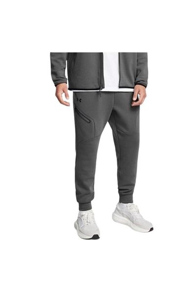 Under Armour Ua Unstoppable Flc Jgr Eu 1389353-025 Ανδρικό γκρι φούτερ