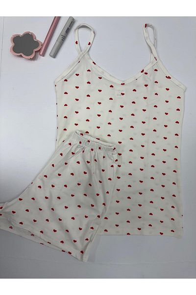 Chery Lady Set pantaloni scurți cu bretele de frânghie