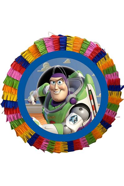 OEM Piniata pentru petreceri, 35 cm, multicolora, model Toy Story