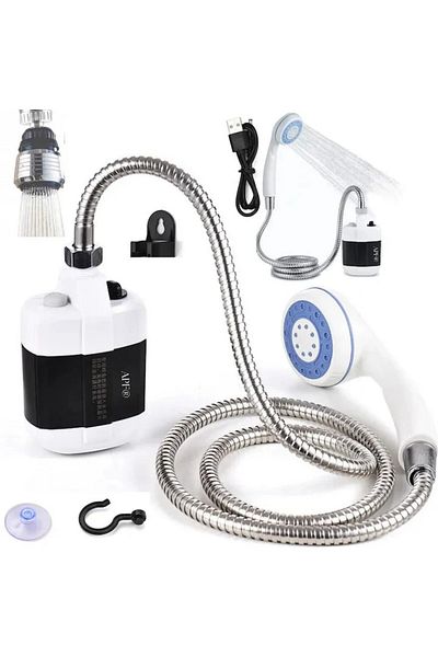 GENERAL Portable shower, KkvoGmle, ABS, For camping, Multicolor