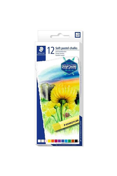 Staedtler Set de 12 crete culori pastel