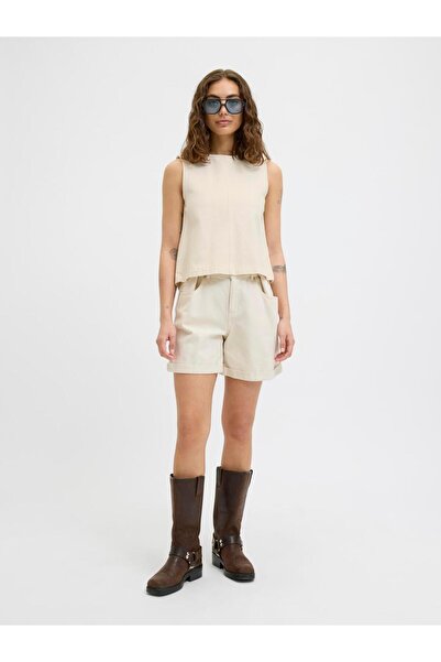 Jack & Jones Women's Denim Blouse with Detail on the Back - Dora