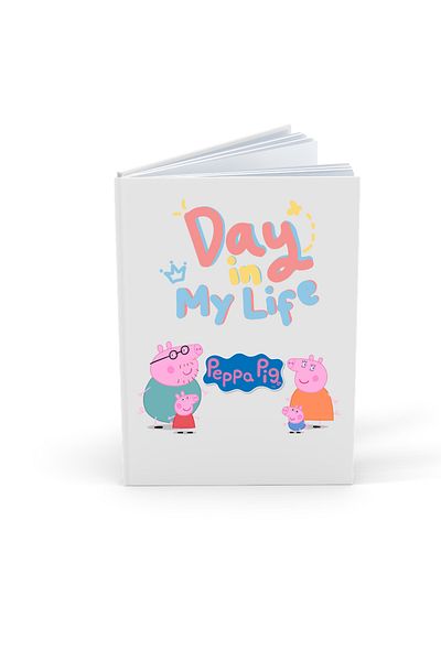 OEM Children's diary/journal, 100 sheets, white sheet, Peppa Pig