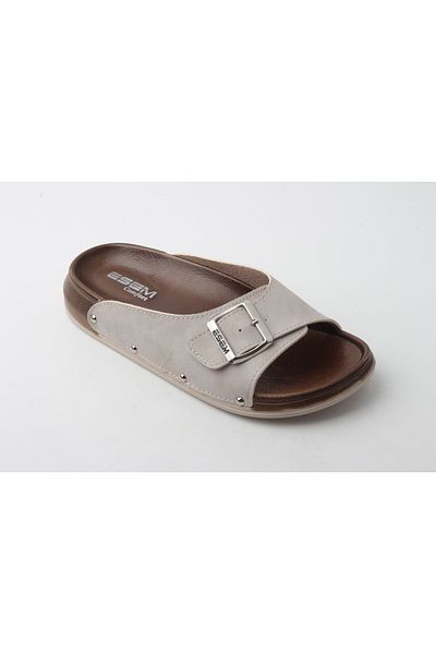 Esem Pu Zenne Single Buckle Slippers