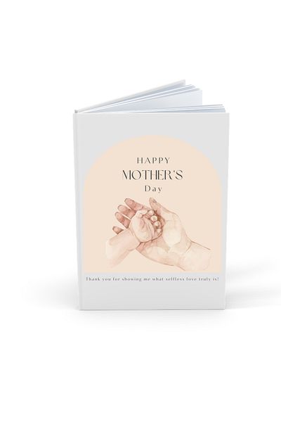 OEM Agenda/Jurnal pentru cea mai buna mama cadou 8 martie, Ziua mamei, 100 file albe Mom
