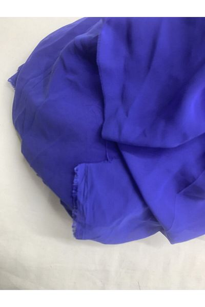 Yiğit Kumaş Chiffon Fabric, Piece 800X150 cm Saks Blue Color