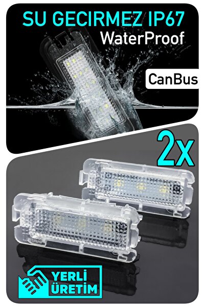 Led Edition Ford Tourneo Connect Courier Custom Canbus Led Plaka Aydınlatma L...
