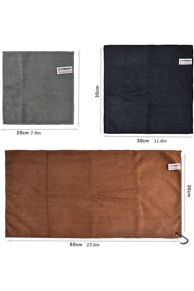 CAFEMASY Coffee towel 2pcs 30x30 1pcs 30x60 20x20