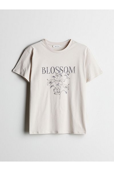 LC Waikiki Crew Neck Printed Women's T-Shirt