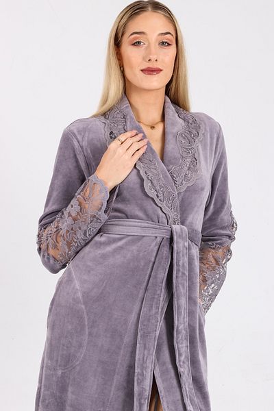 Nuşa Rochie din bumbac din catifea din dantelă Niki