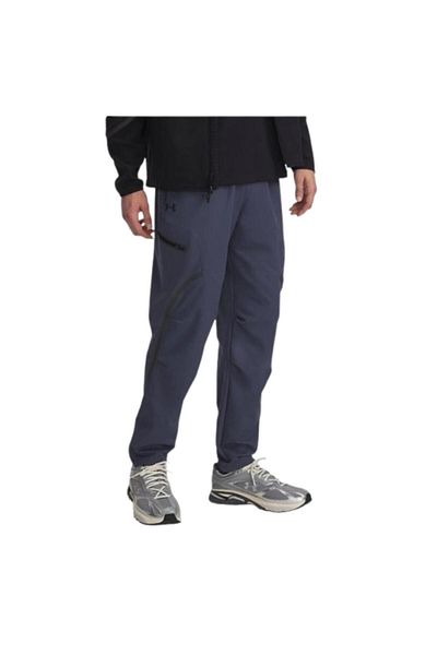 Under Armour Ua Unstoppable Cargo Pant 1390256-044 Ανδρικό γκρι αθλητικό παντελόνι