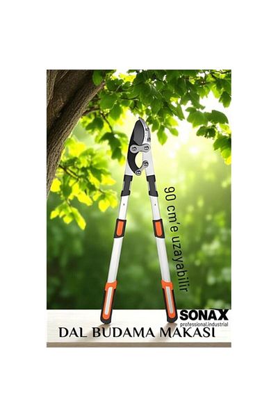 Ladesmedya Modacar Professional Branch Tree Pruning Shears with Telescopic Extension 90 cm