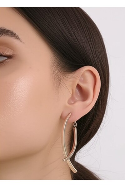 HARİNA أقراط فضية نسائية