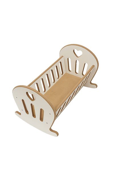 exalted hawk Wooden Rocking Toy Cradle