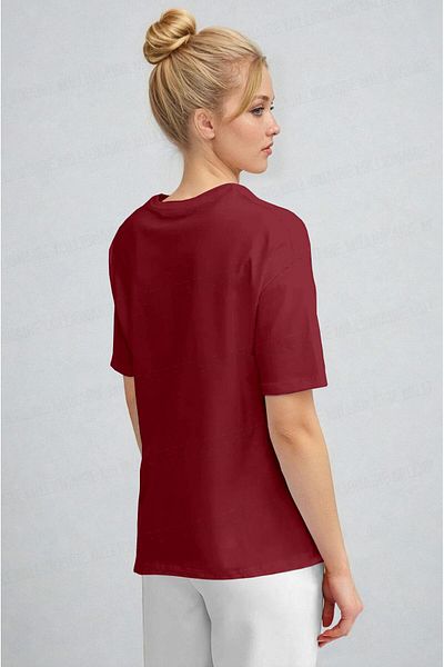 Millionaire Tricou de damă Bordeaux Paris Regular Fit Regular Fit