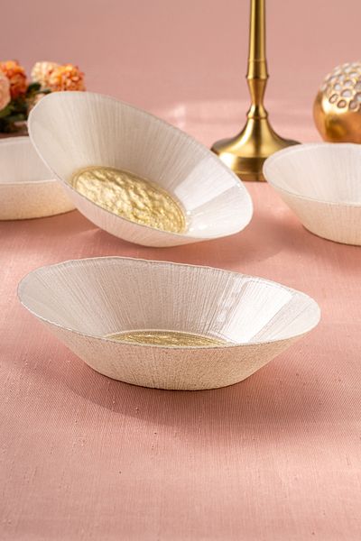 Emsan Golden 4 Piece Glass Gondola 21 cm