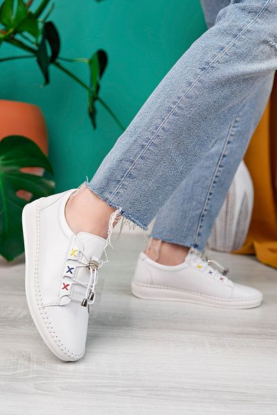 ÇAĞ AYAKKABI Genuine Leather Women's Casual Shoes