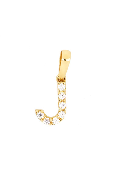 MOHI Fine Jewellery Pandantiv model litera din aur galben de 14k