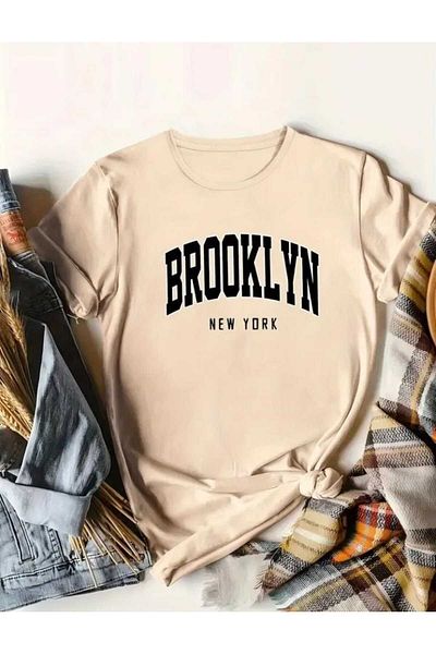 TekTarzz Μπλουζάκι Unisex Brooklyn Print Design
