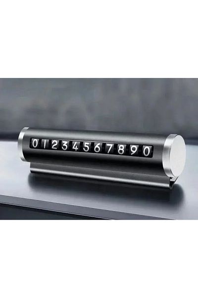 Platoon Metal Case Number Dial Car Phone Numberer Parking Number Car Numberer