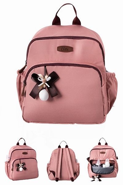 minuma Melodi Dusty Rose Mother Baby Care Bag with Thermal Compartment