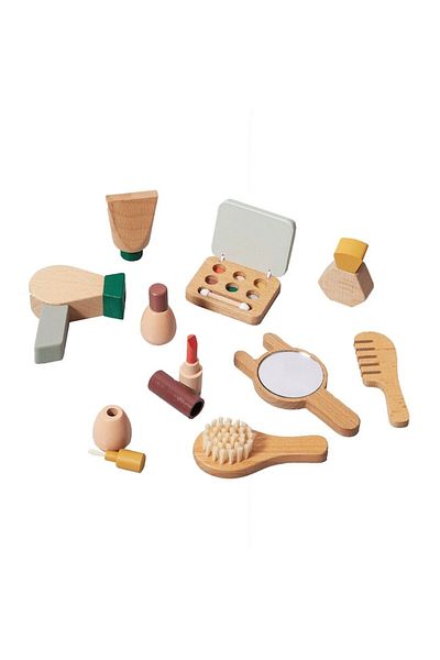 indiggo Trusă de machiaj pentru fete Petit Kitty Wood