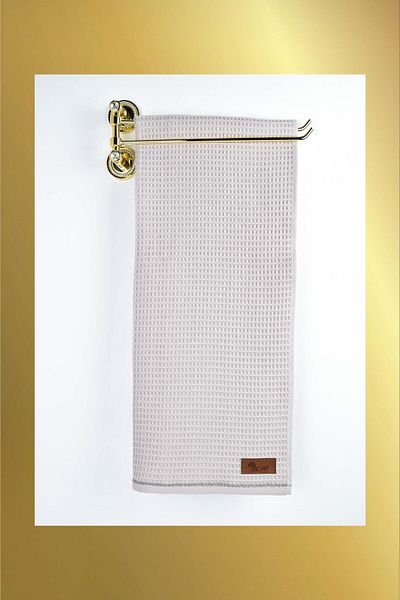 birizmoda Rob Checkered Bath Towel - Light Pink