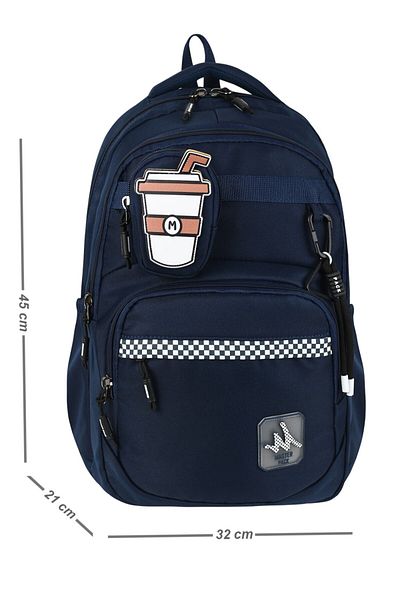 ms mixxstore Luxury Satin Water Repellent Fabric Unisex Large Size Backpack Travel Laptop Middle School and High School Bag