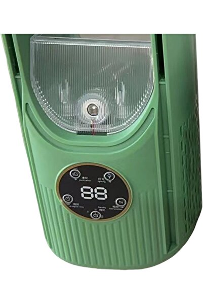 zola Ανεμιστήρας ψύξης αέρα, αθόρυβος υγραντήρας, καθαριστής, φωτισμός περιβάλλοντος, 100 ml, 30x12x11 cm, πράσινο