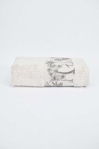 birizmoda Palm Bamboo Hand and Face Towel – Stone