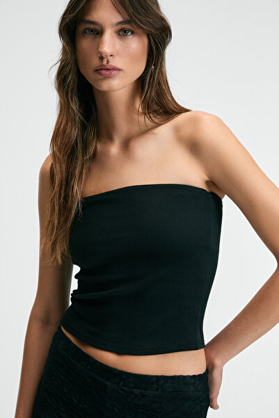 GRIMELANGE DELARA Жіночий бюстгальтер без бретелей Slim Чорний