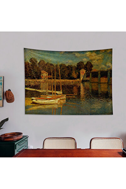 The Lucid Lab The Argenteuil Bridge Duvar Örtüsü - 100 cm x 135 cm