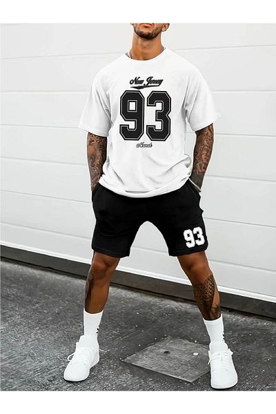RawNox Combine Series T-Shirt/Shorts New Jersey 93 Printed