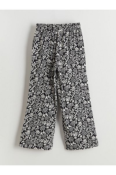 LC Waikiki Girls' Trousers with Elastic Waist