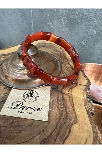 parze doğaltaş Special Cut Agate Bracelet