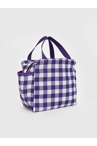 LC Waikiki Plaid Patterned Thermal Bag