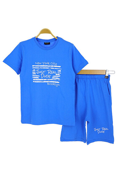 CRASSİ Erkek Çocuk Takım Şortlu Baskılı