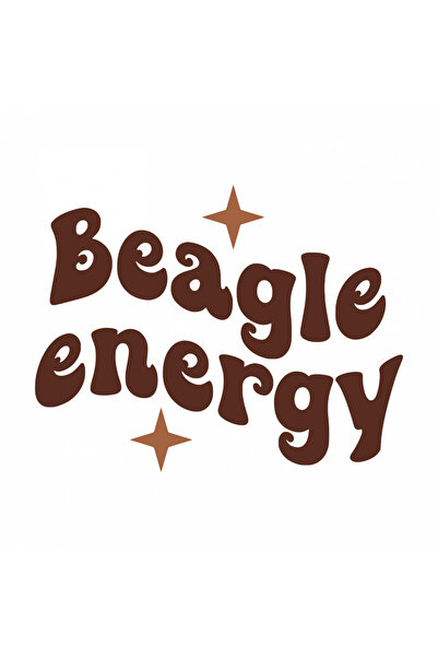 INOVATIX Set de 8 piese, autocolant energie Beagle, INOVATIX®. 6 cm