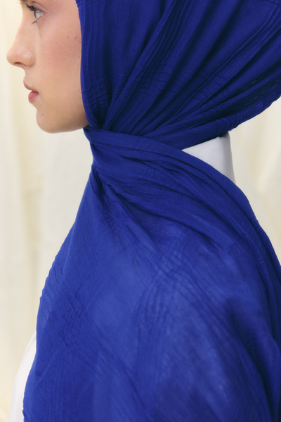 FENZA SCARF شال قطني مزين بالليثيوم