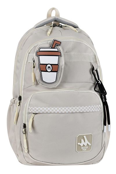 ms mixxstore Luxury Satin Water Repellent Fabric Unisex Large Size Backpack Travel Laptop Middle School and High School Bag