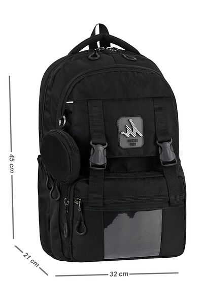 ms mixxstore Luxury Water Repellent Fabric Unisex Large Size Backpack Travel Laptop Middle School and High School Bag