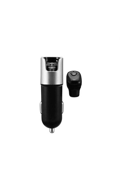 SIKS ® car charger, 2 USB 2.1A + Bluetooth headset, 2-3 h autonomy
