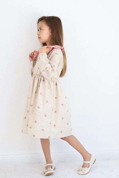 MiaBaby Rochie de in cu guler 1-8 ani