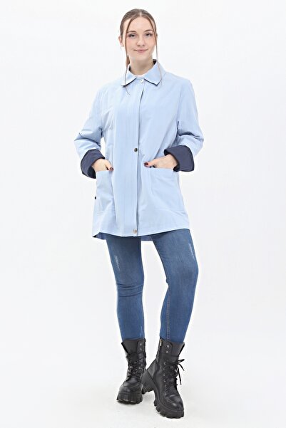 Veger FİLE ASTARLI YAZLIK-BAHARLIK TRENÇKOT