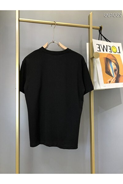 JustBS Tricou negru de bază pentru femei