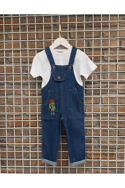 markamodi Special Design Unisex Printed Children's Salopet