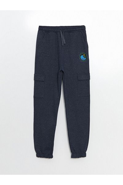 LC Waikiki Pantaloni de sport cargo pentru băieți cu talie elastică
