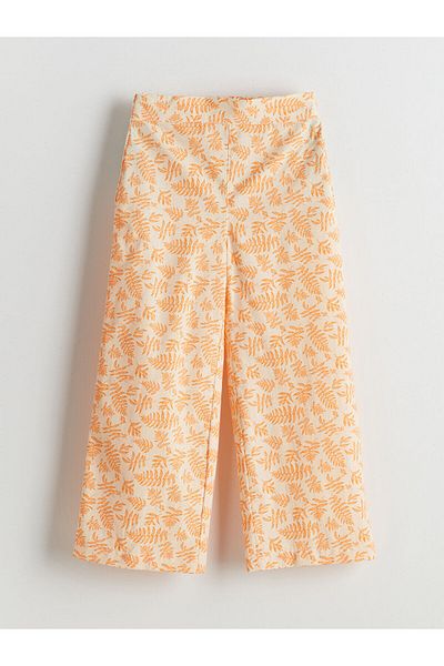LC Waikiki Girls' Trousers with Elastic Waist